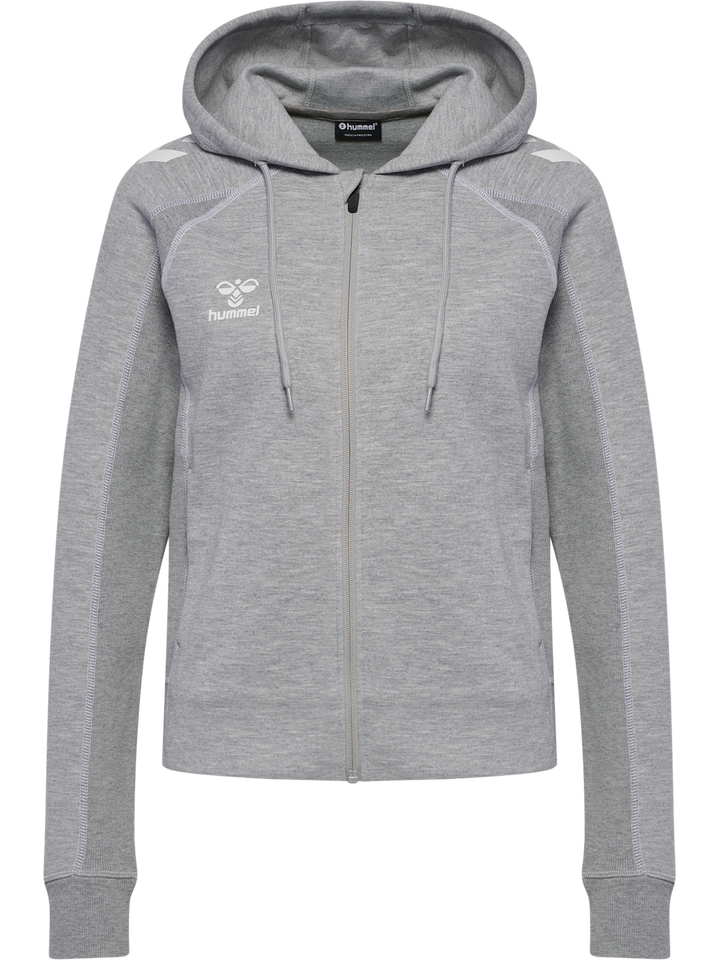Hummel Hmlmove 2.0 Zip Hoodie Woman - grey melange