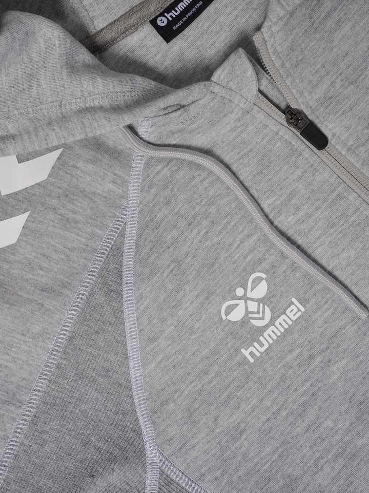 Hummel Hmlmove 2.0 Zip Hoodie Woman - grey melange