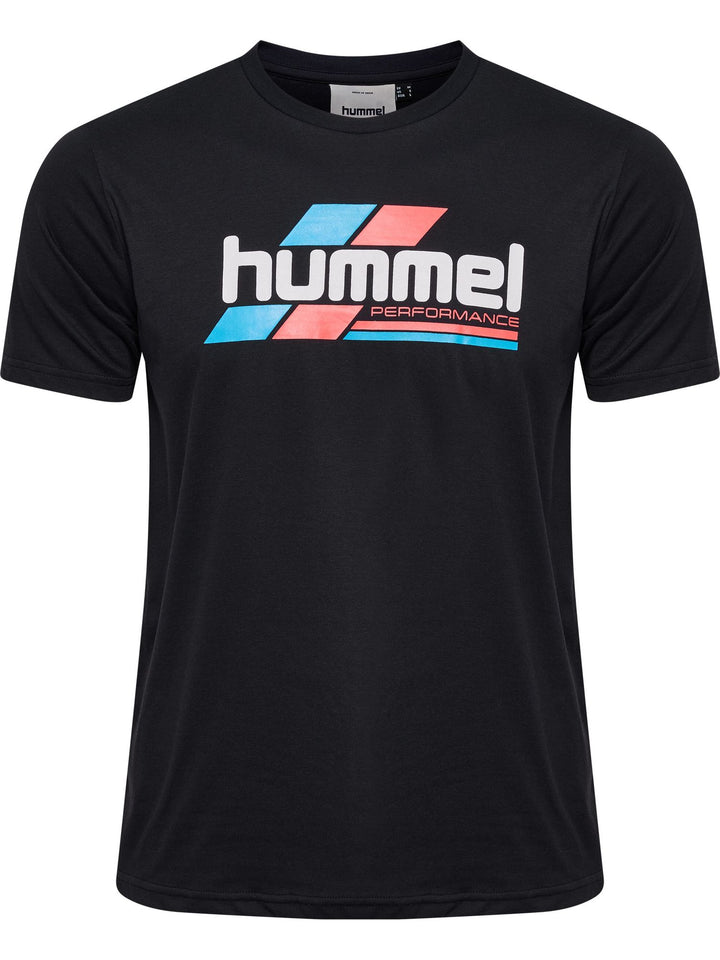 Hummel Hmlpulse Graphic T-Shirt S/S - black/white