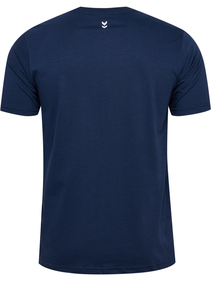 Hummel Hmlpulse Graphic T-Shirt S/S - dress blues