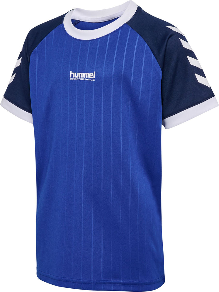 Hummel Hmljr Stripe T-Shirt S/S - surf the web