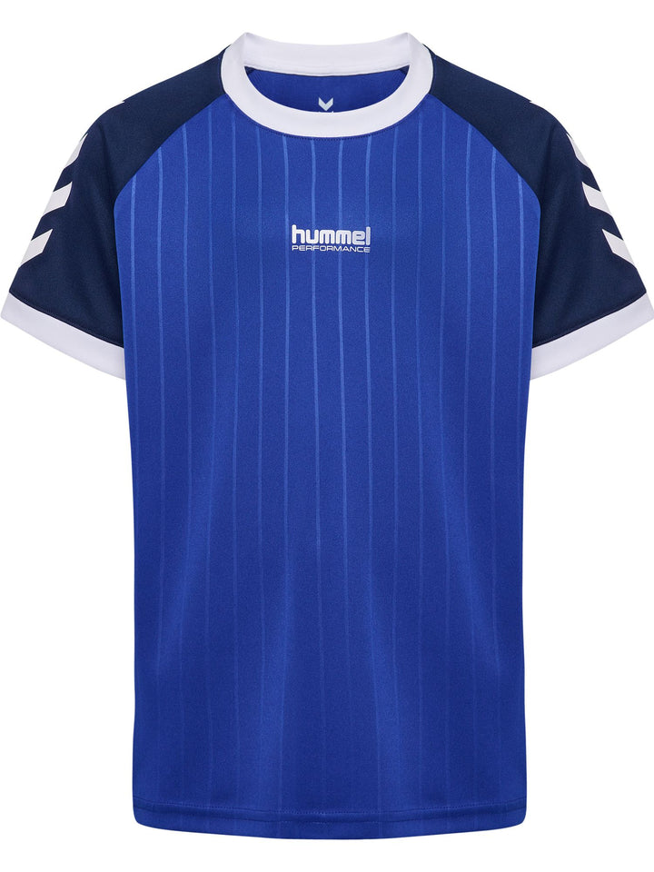 Hummel Hmljr Stripe T-Shirt S/S - surf the web