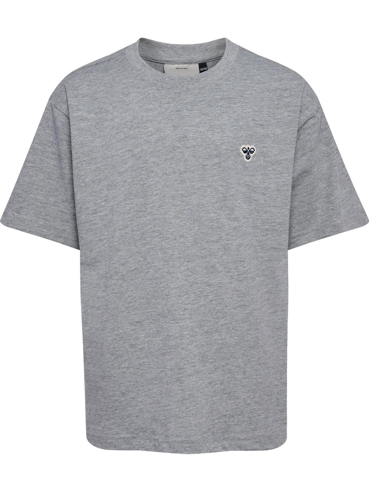 Hummel Hmljr Loose T-Shirt S/S Bee - grey melange
