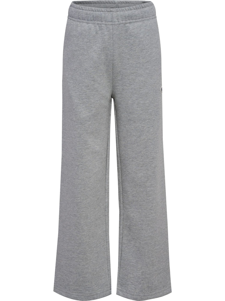 Hummel Hmljr Loose Wl Sweatpants Bee - grey melange