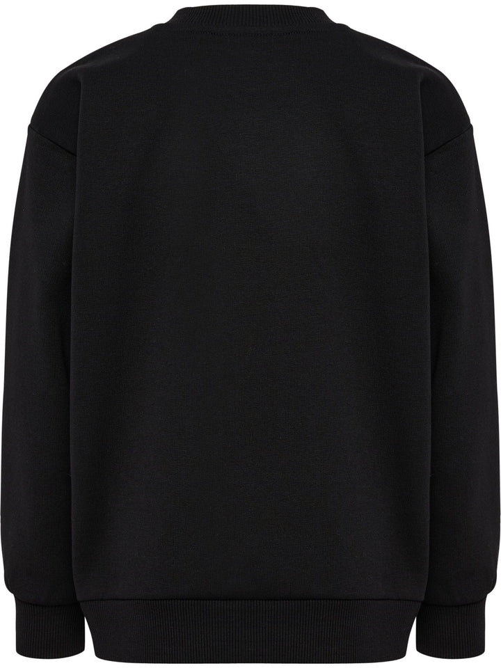 Hummel Hmljr Loose Crewneck Bee - black