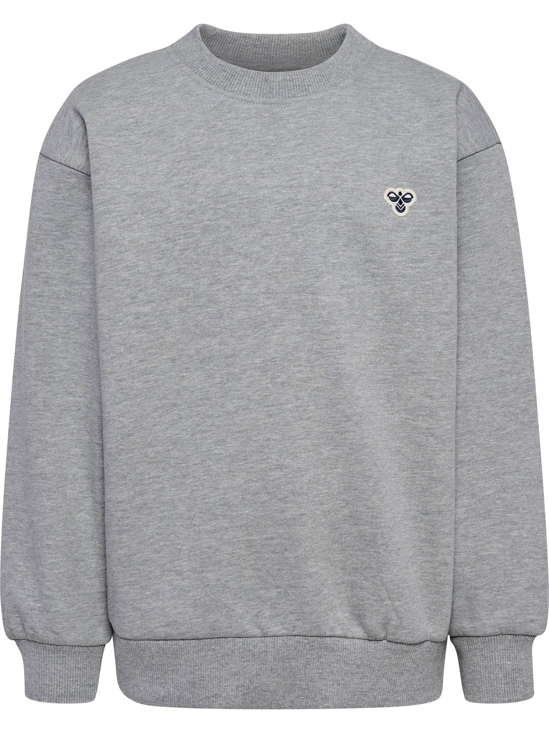 Hummel Hmljr Loose Crewneck Bee - grey melange