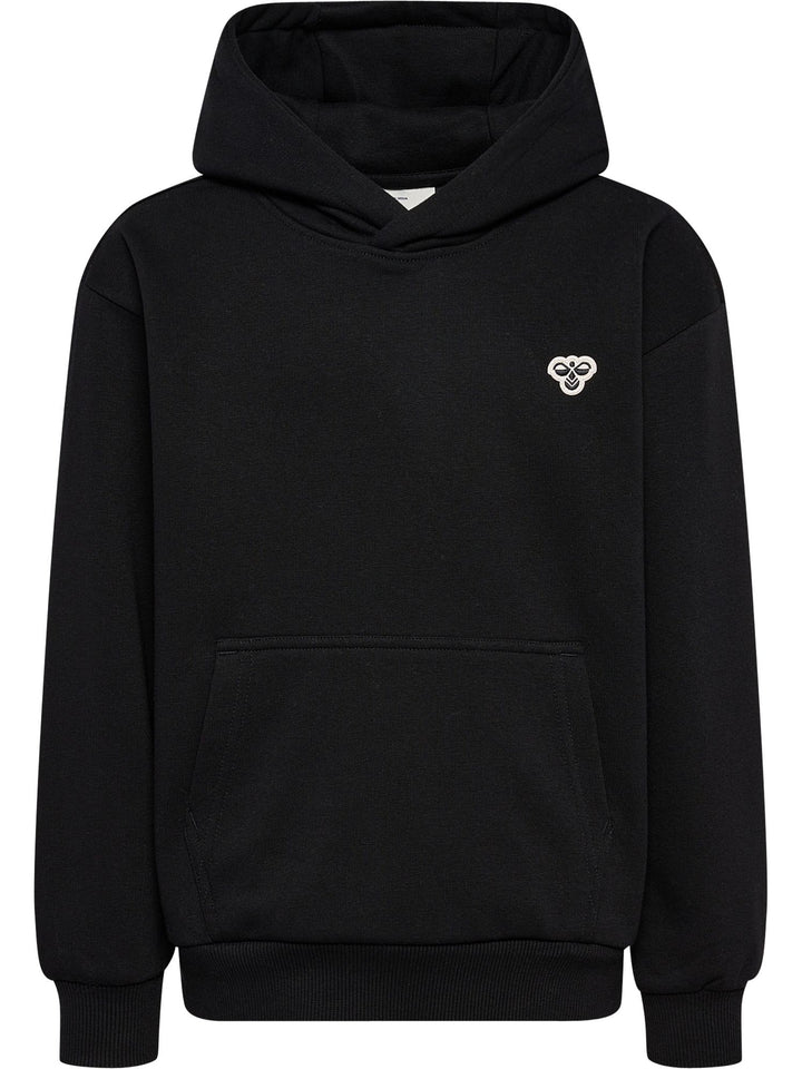 Hummel Hmljr Loose Hoodie Bee - black