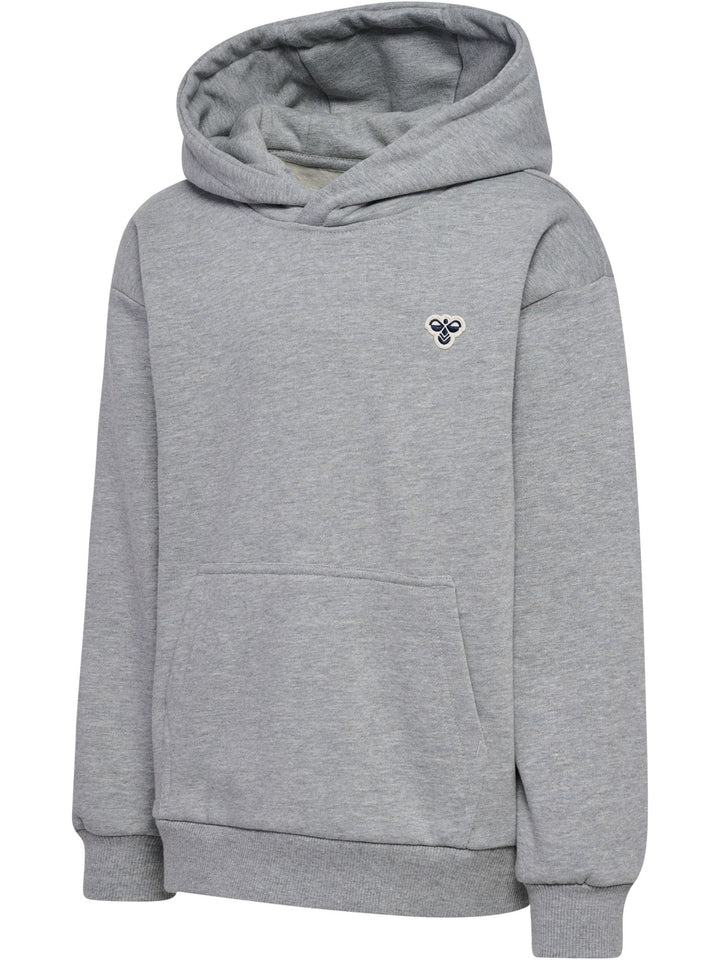 Hummel Hmljr Loose Hoodie Bee - grey melange