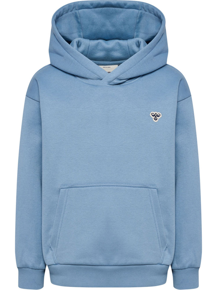 Hummel Hmljr Loose Hoodie Bee - faded denim