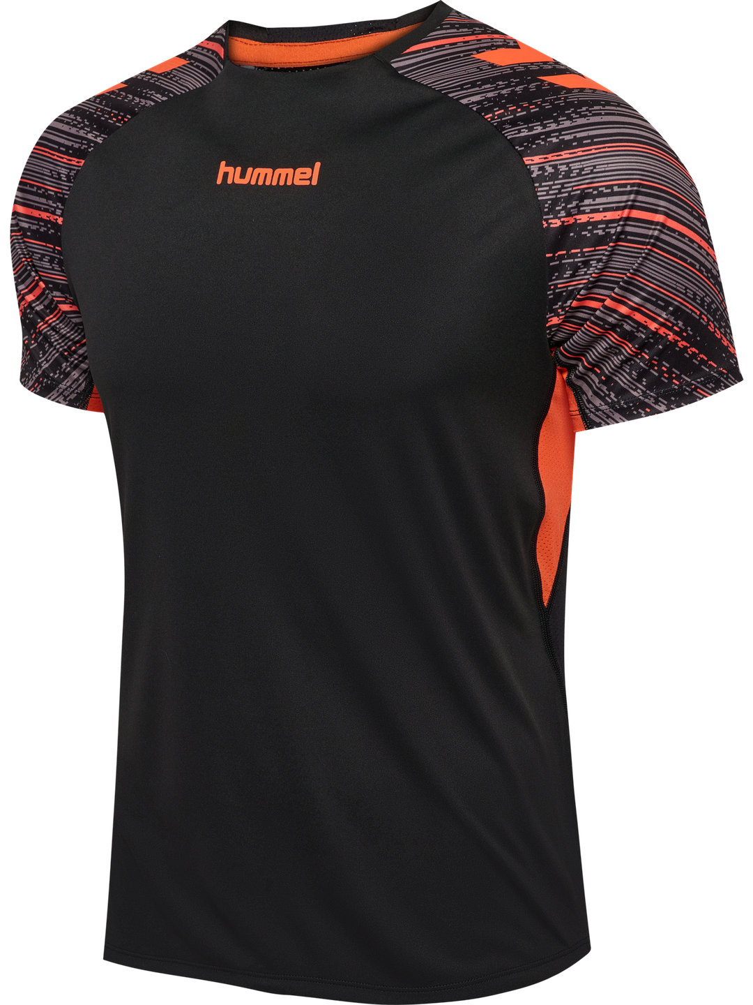Hummel Hmlblaze Pro Training Jersey S/S - black/orange