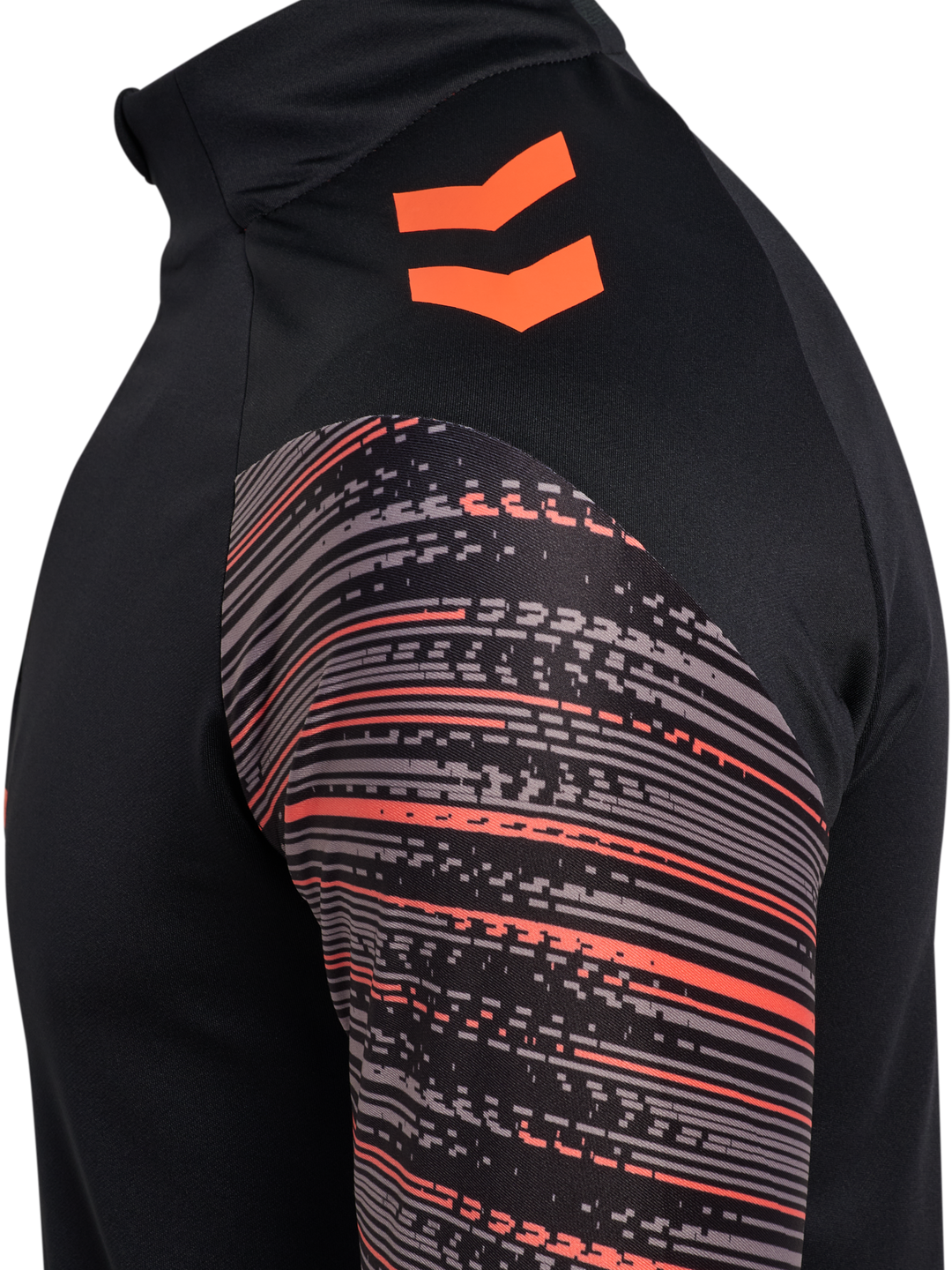 Hummel Hmlblaze Pro Training Half Zip - black/orange