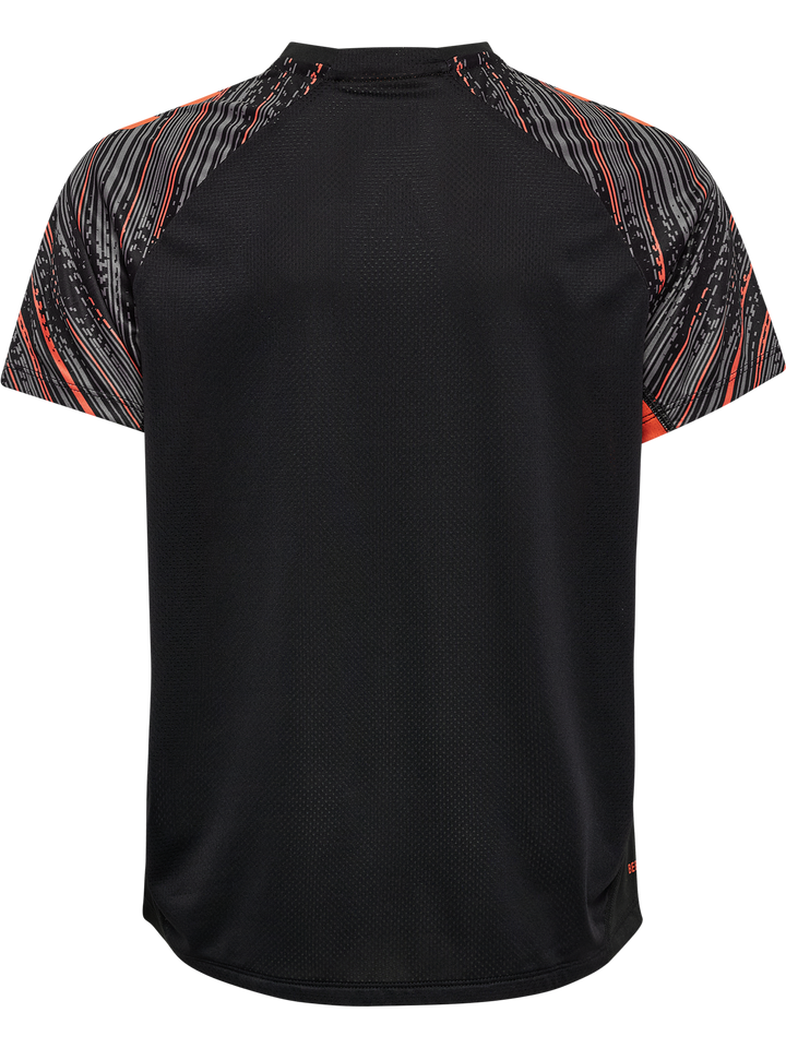 Hummel Hmlblaze Pro Training Jersey Kids - black/orange