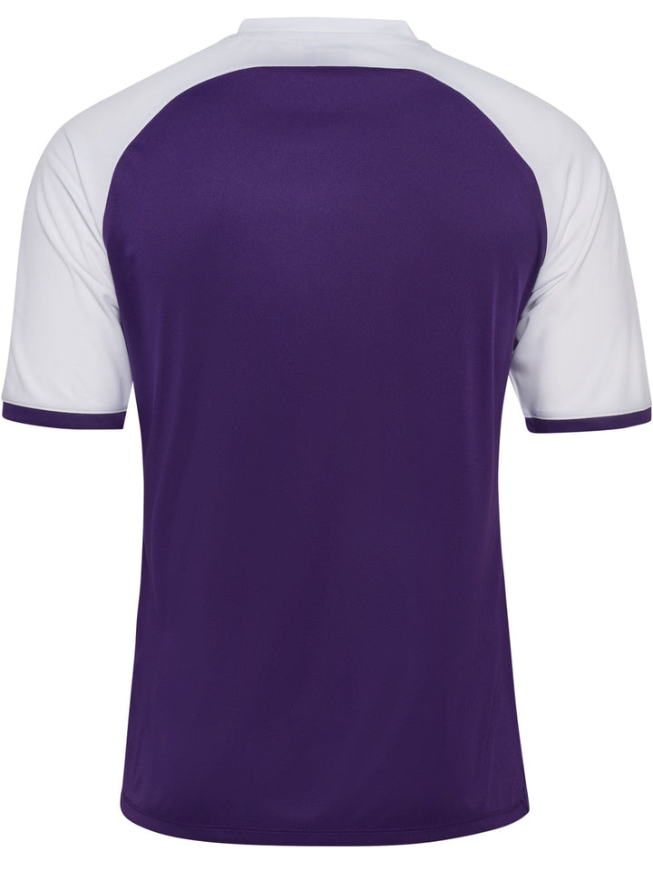 Hummel hmlMATCH LEAGUE JERSEY S/S - ACAI/WHITE