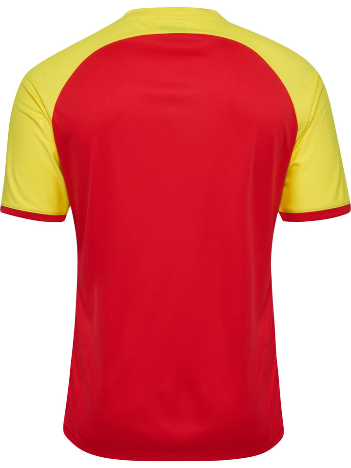 Hummel hmlMATCH LEAGUE JERSEY S/S - TRUE RED/BLAZING YELLOW
