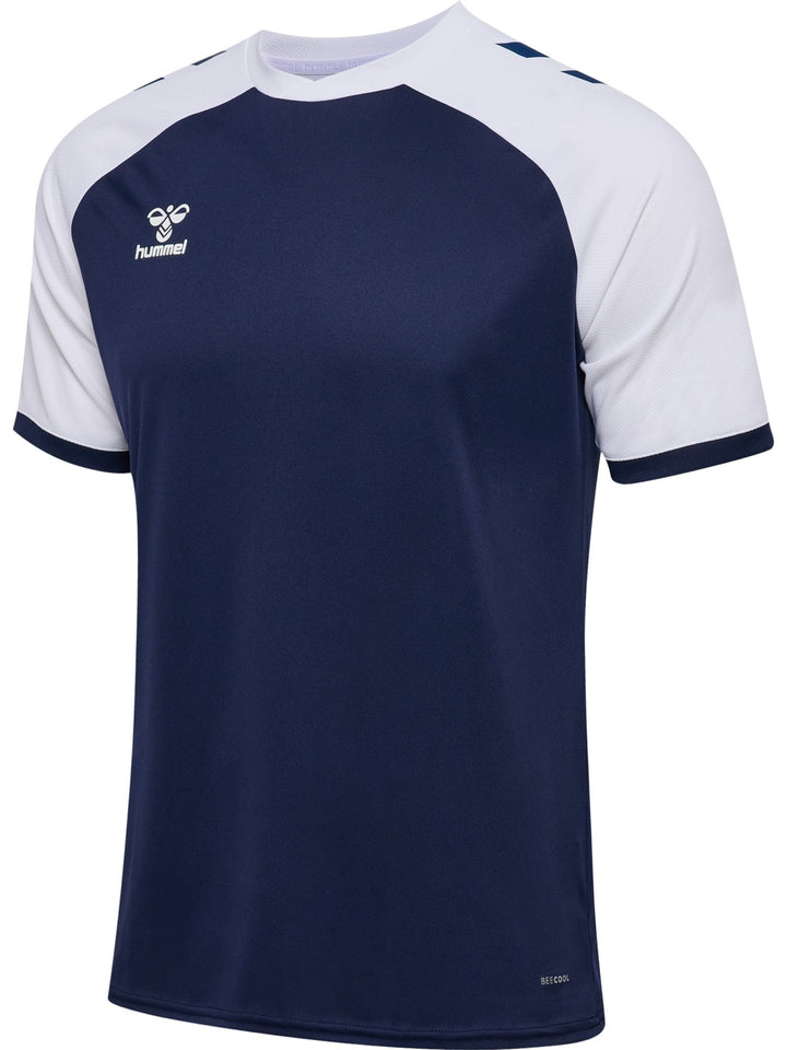 Hummel hmlMATCH LEAGUE JERSEY S/S - MARINE/WHITE