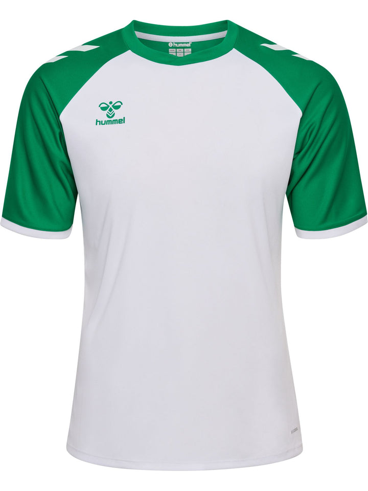 Hummel hmlMATCH LEAGUE JERSEY S/S - WHITE/JELLY BEAN