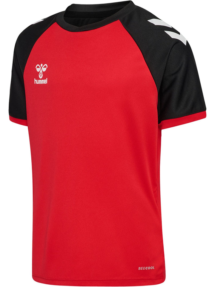 Hummel Hmlmatch League Jersey S/S Kids - true red/black