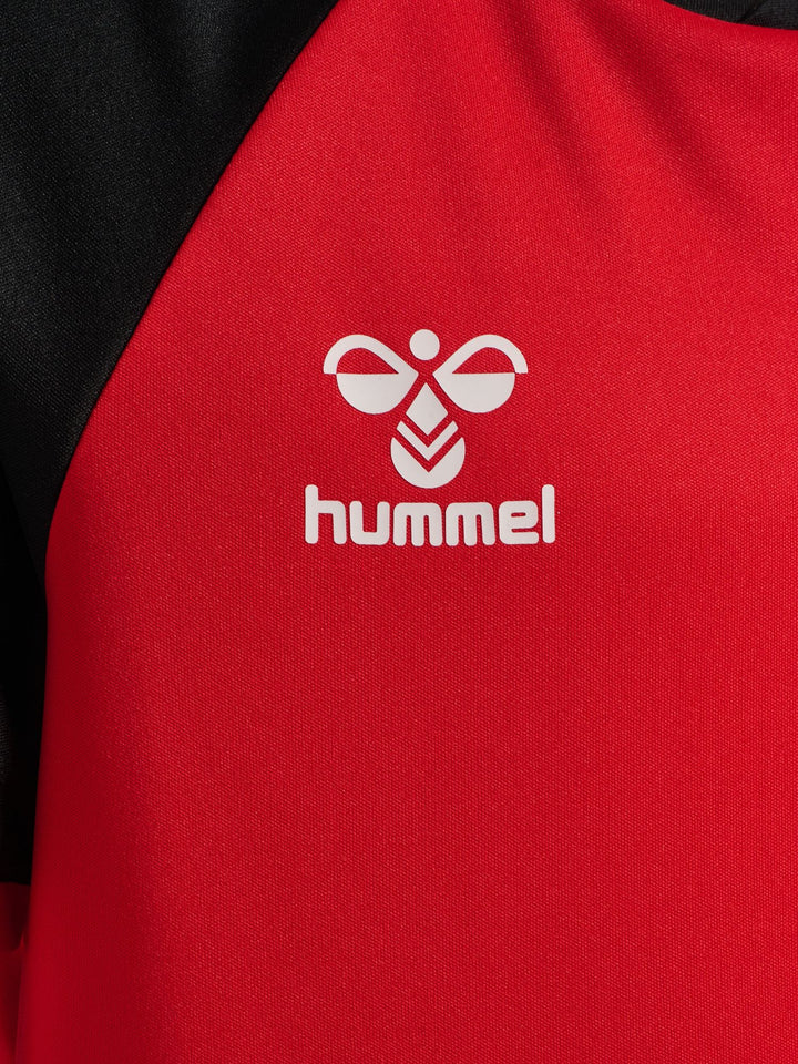 Hummel Hmlmatch League Jersey S/S Kids - true red/black