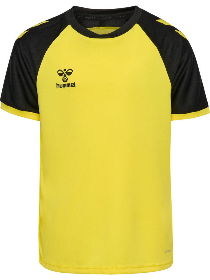 Hummel hmlMATCH LEAGUE JERSEY S/S KIDS - BLAZING YELLOW/BLACK