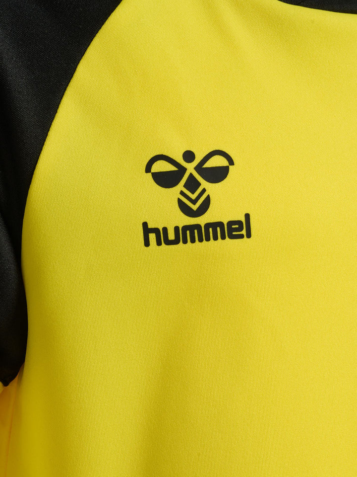 Hummel hmlMATCH LEAGUE JERSEY S/S KIDS - BLAZING YELLOW/BLACK