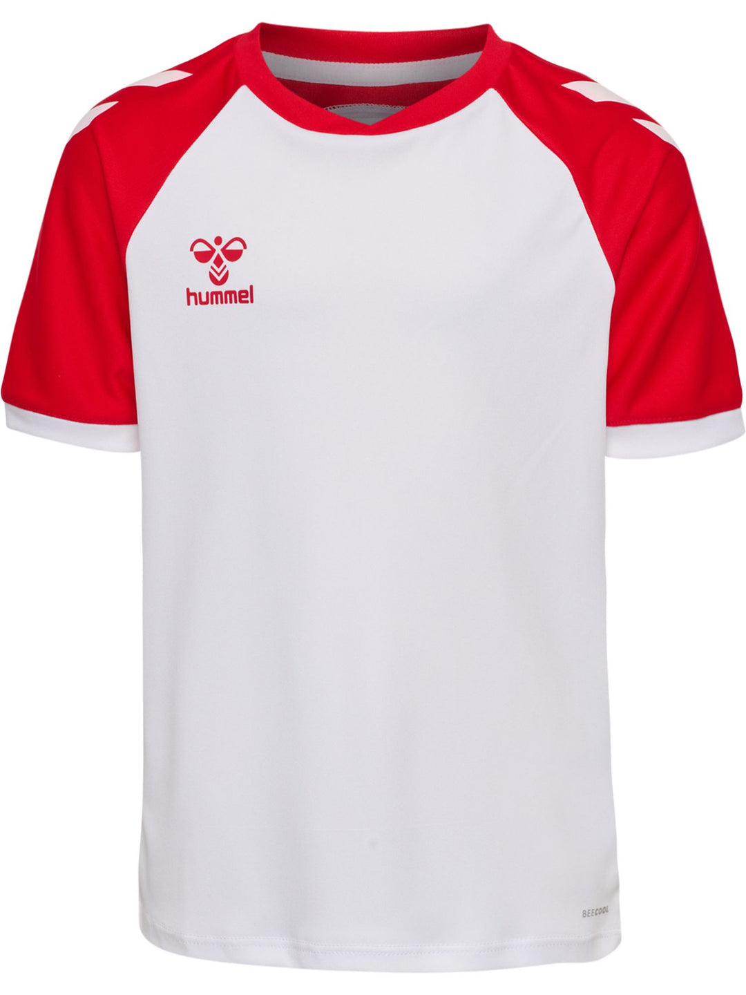 Hummel Hmlmatch League Jersey S/S Kids - white/true red