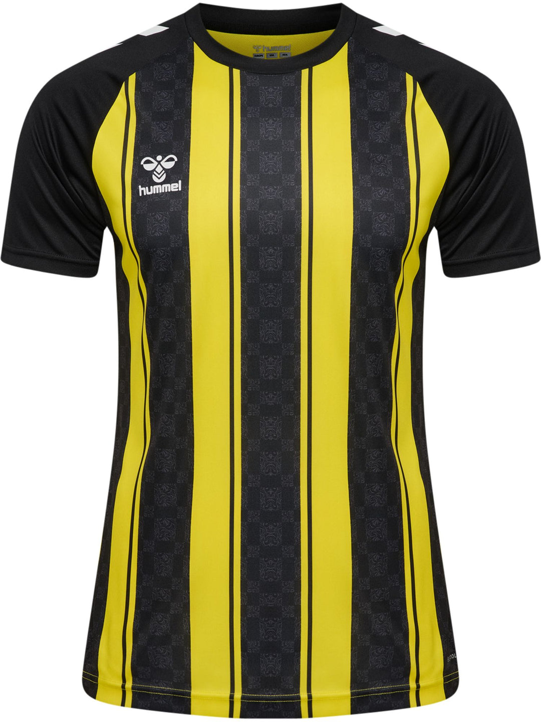 Hummel Hmlmatch Striped Jersey S/S - blazing yellow/black