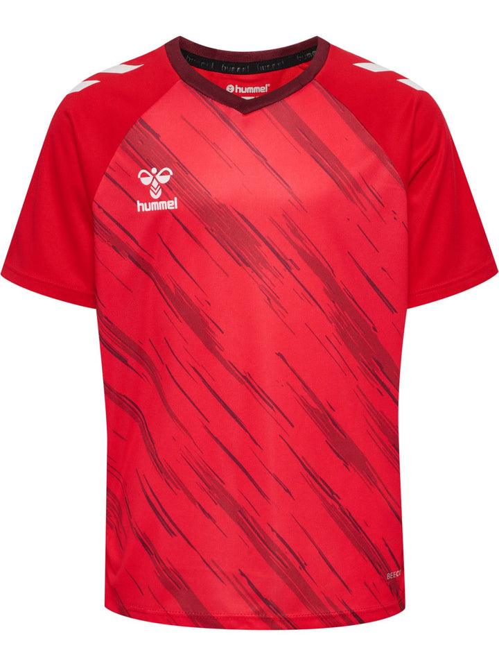 Hummel Hmlmatch Triumph Jersey S/S Kids - true red/zinfandel