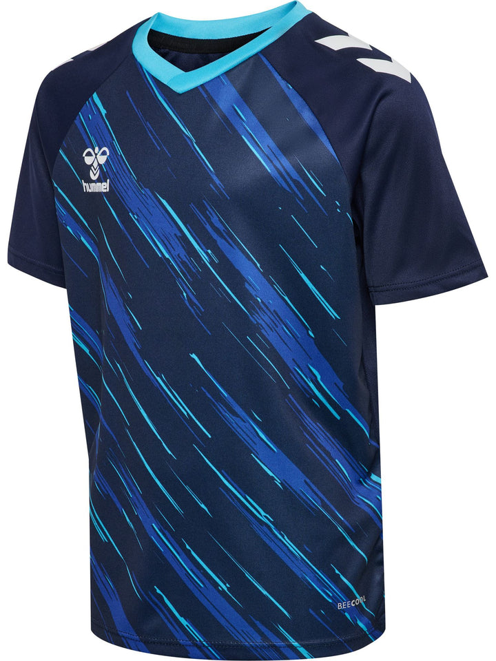 Hummel Hmlmatch Triumph Jersey S/S Kids - marine/aquarius