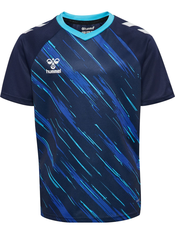 Hummel Hmlmatch Triumph Jersey S/S Kids - marine/aquarius