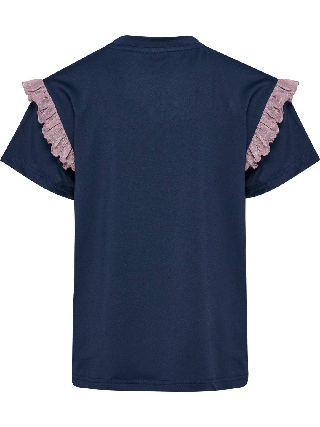 Hummel Hmljr Mix Glitter T-Shirt S/S - black iris