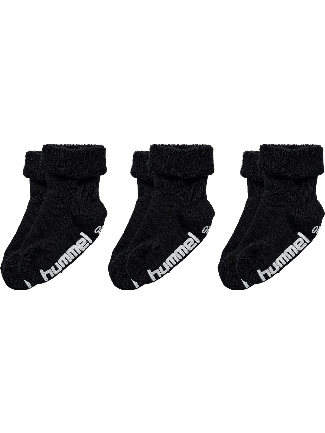Hummel hmlMINI NON SLIP 3-PACK SOCK - BLACK