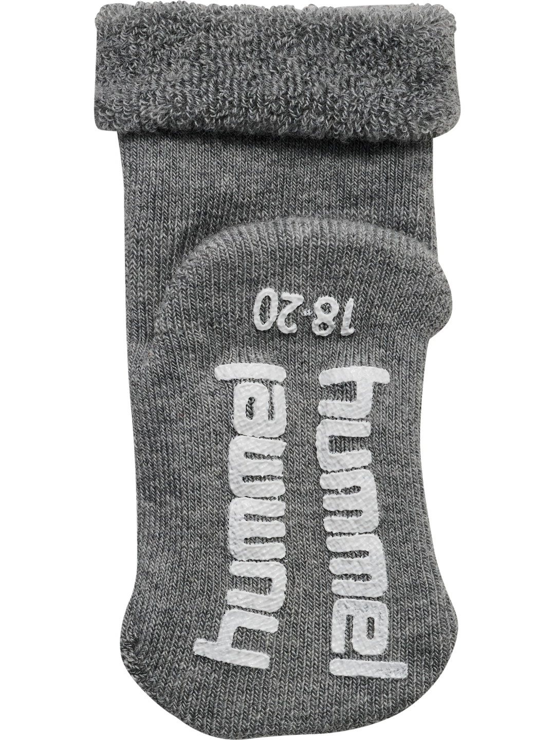 Hummel hmlMINI NON SLIP 3-PACK SOCK - GREY MELANGE