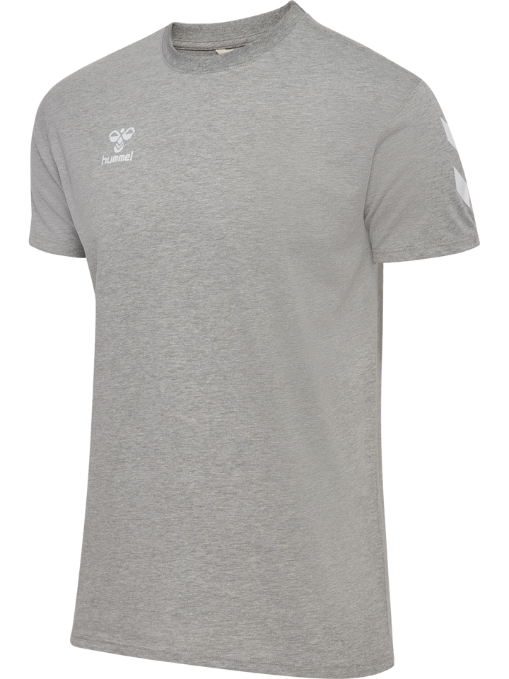 Hummel Hmlgo 2.0 Chevron T-Shirt S/S - grey melange