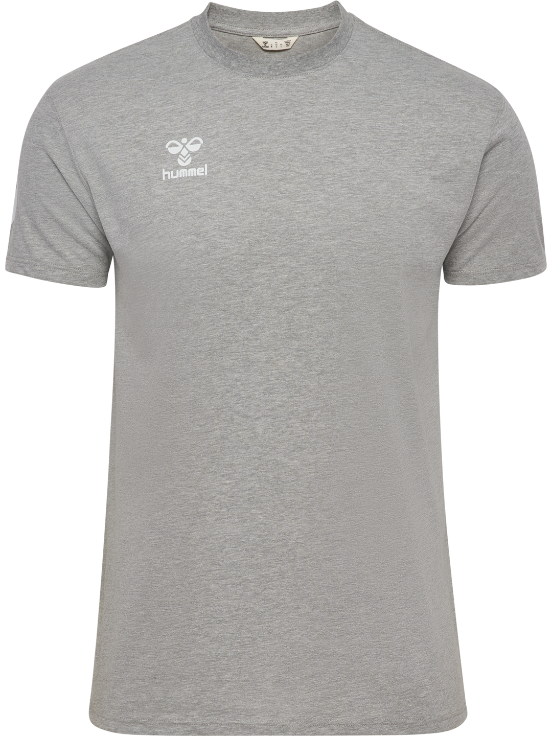 Hummel Hmlgo 2.0 Chevron T-Shirt S/S - grey melange