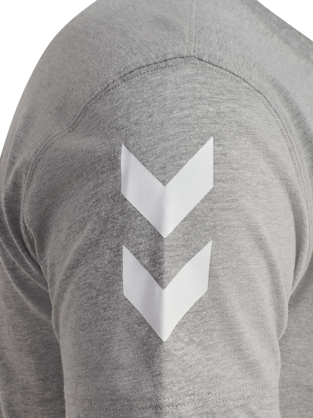 Hummel Hmlgo 2.0 Chevron T-Shirt S/S - grey melange