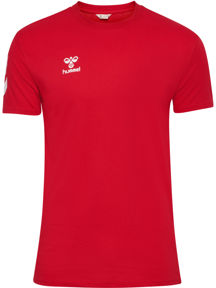 Hummel hmlGO 2.0 CHEVRON T-SHIRT S/S - TRUE RED