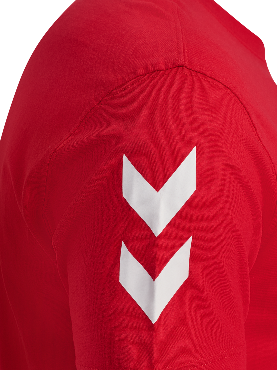 Hummel hmlGO 2.0 CHEVRON T-SHIRT S/S - TRUE RED