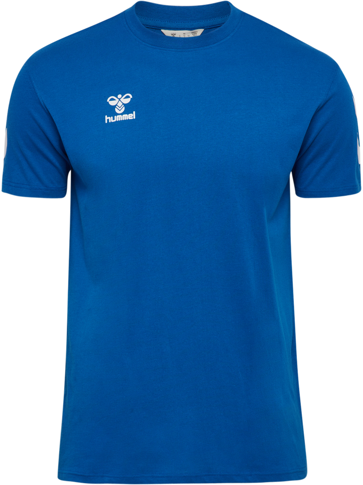 Hummel hmlGO 2.0 CHEVRON T-SHIRT S/S - TRUE BLUE