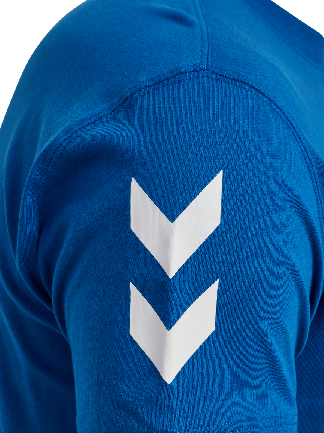 Hummel hmlGO 2.0 CHEVRON T-SHIRT S/S - TRUE BLUE
