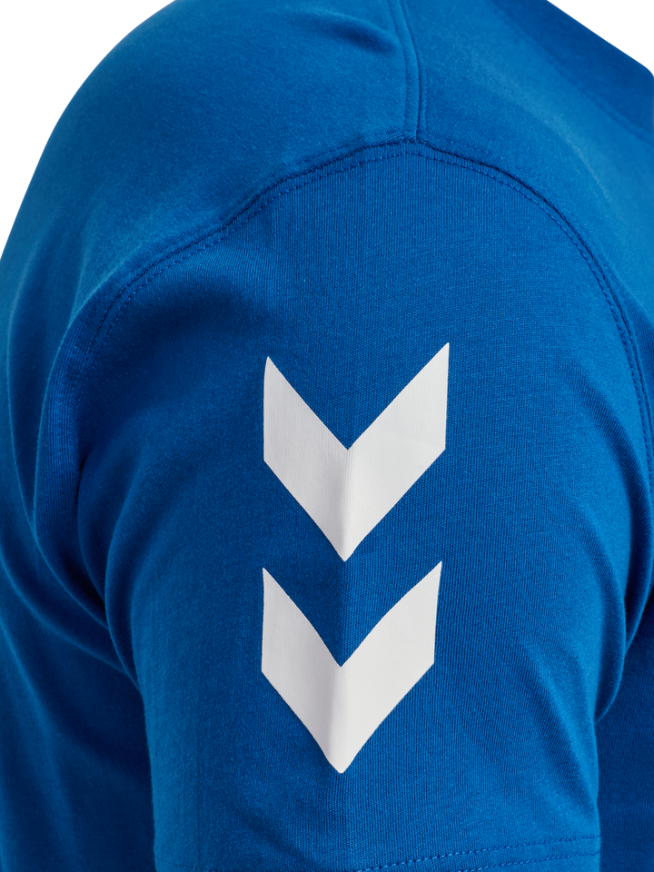 Hummel hmlGO 2.0 CHEVRON T-SHIRT S/S - TRUE BLUE