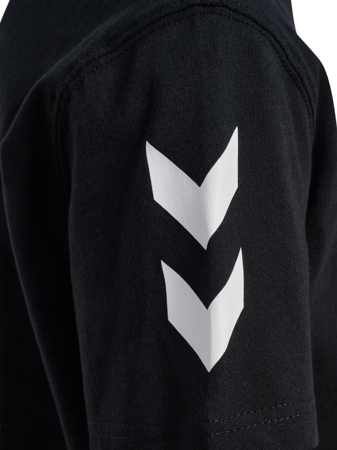 Hummel hmlGO 2.0 CHEVRON T-SHIRT S/S KIDS - BLACK