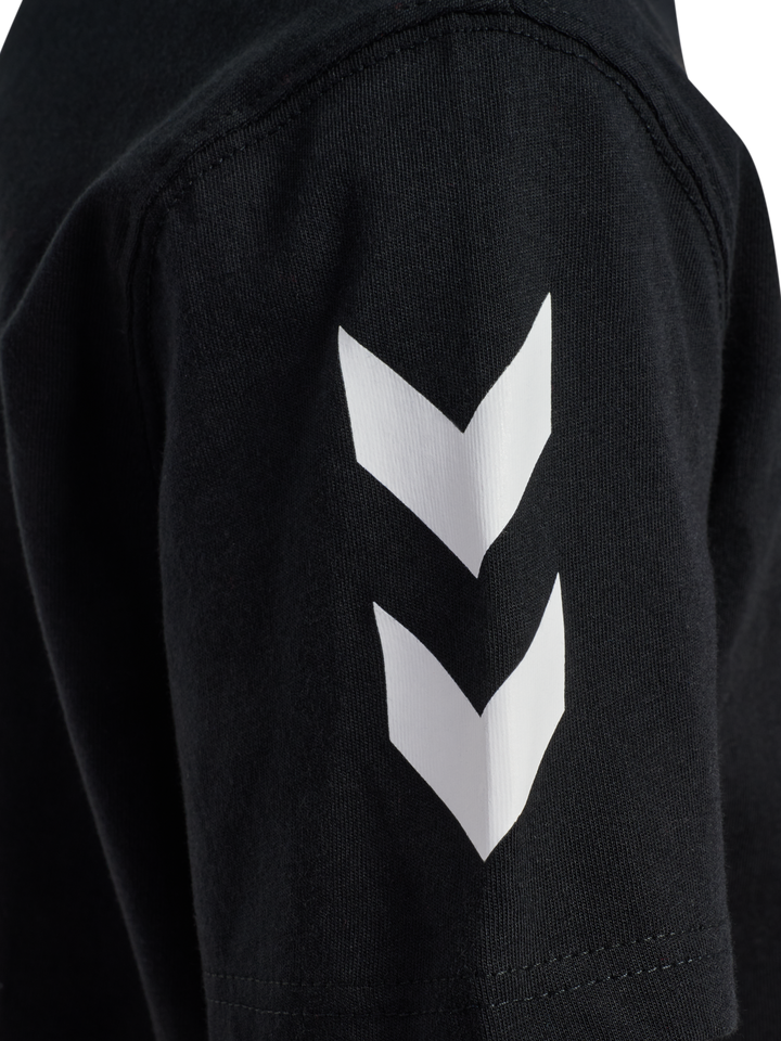 Hummel hmlGO 2.0 CHEVRON T-SHIRT S/S KIDS - BLACK