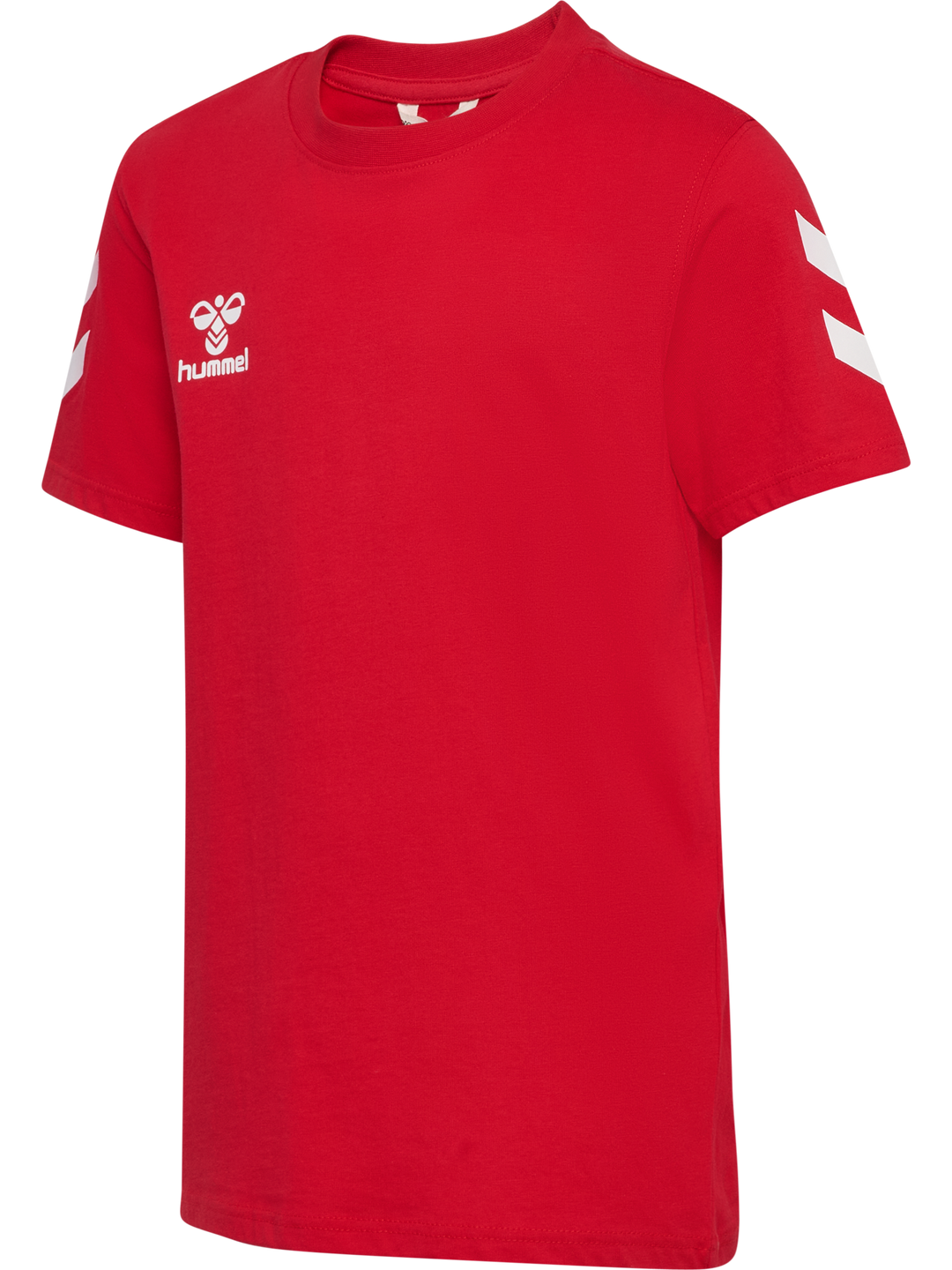 Hummel hmlGO 2.0 CHEVRON T-SHIRT S/S KIDS - TRUE RED