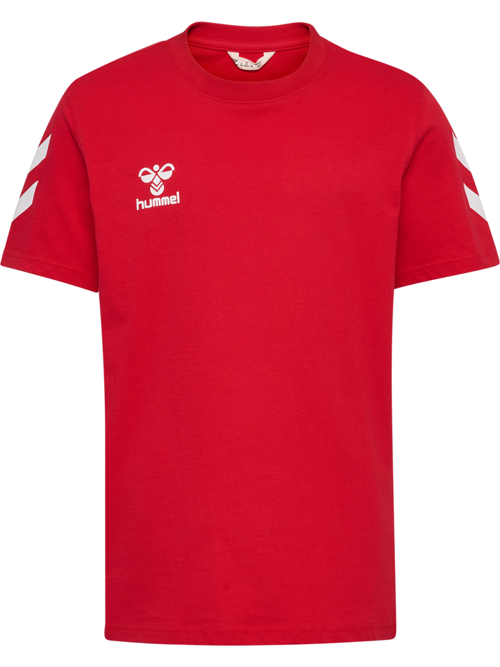 Hummel hmlGO 2.0 CHEVRON T-SHIRT S/S KIDS - TRUE RED