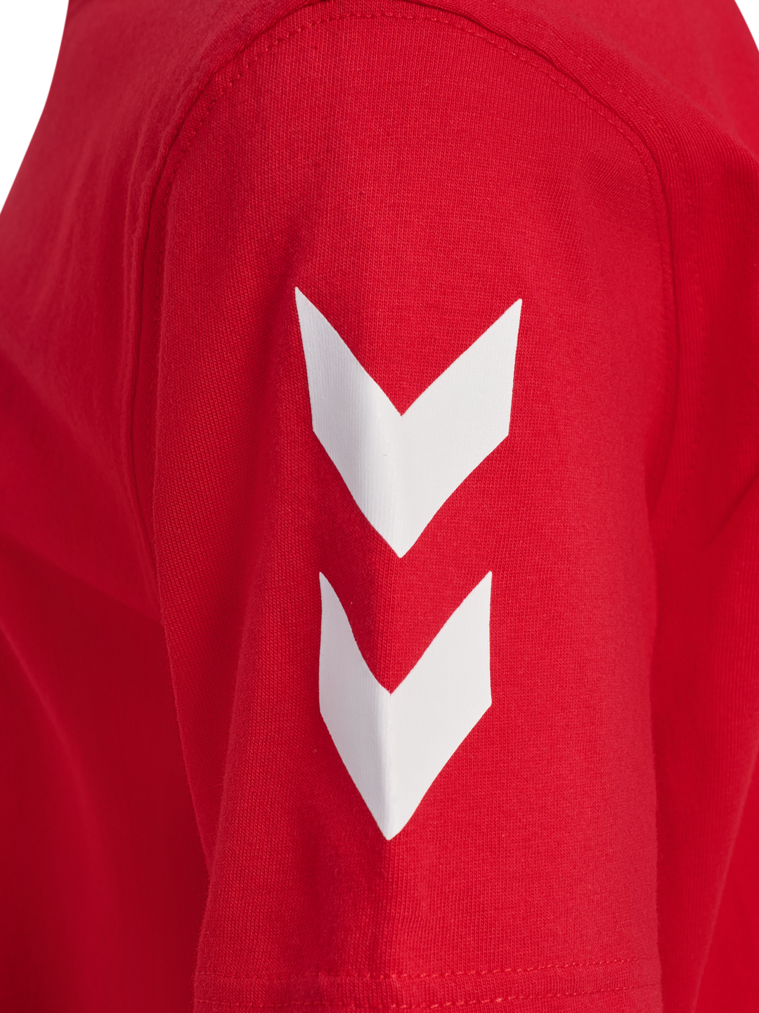 Hummel hmlGO 2.0 CHEVRON T-SHIRT S/S KIDS - TRUE RED