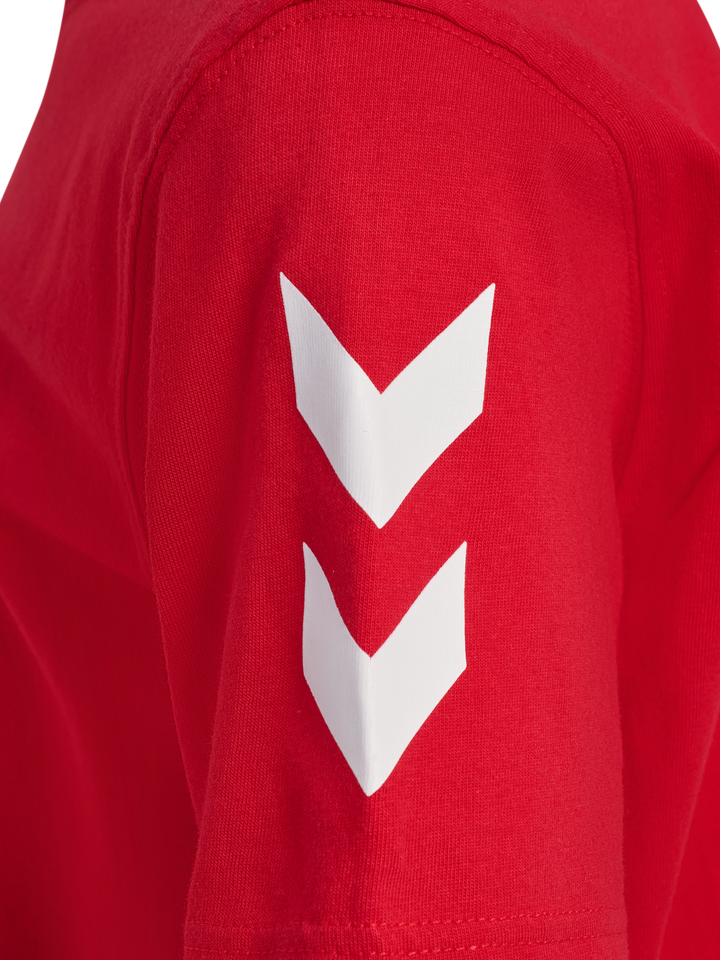 Hummel hmlGO 2.0 CHEVRON T-SHIRT S/S KIDS - TRUE RED