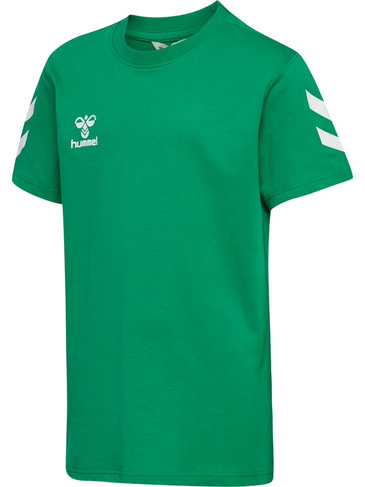 Hummel hmlGO 2.0 CHEVRON T-SHIRT S/S KIDS - JELLY BEAN