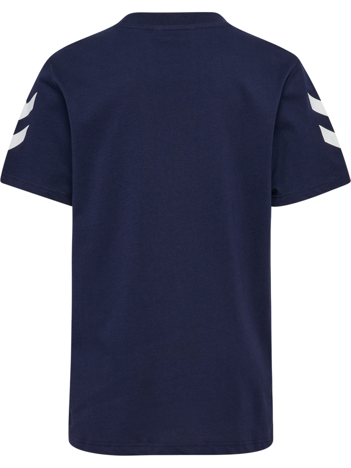 Hummel hmlGO 2.0 CHEVRON T-SHIRT S/S KIDS - MARINE