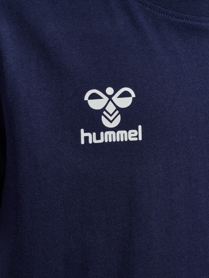 Hummel hmlGO 2.0 CHEVRON T-SHIRT S/S KIDS - MARINE