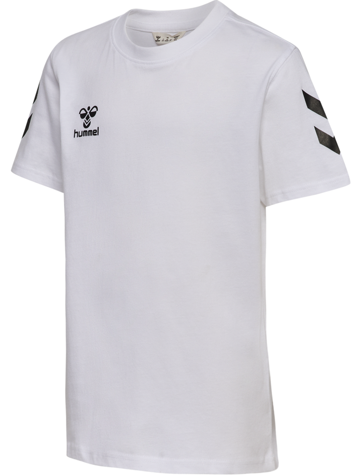 Hummel hmlGO 2.0 CHEVRON T-SHIRT S/S KIDS - WHITE